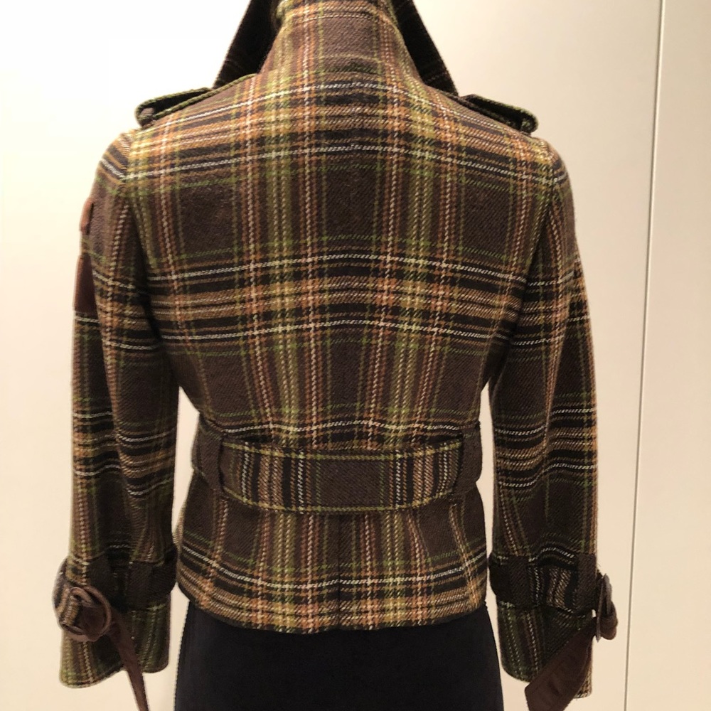 Juicy Couture plaid jacket Sz 2 - Picture 3 of 8